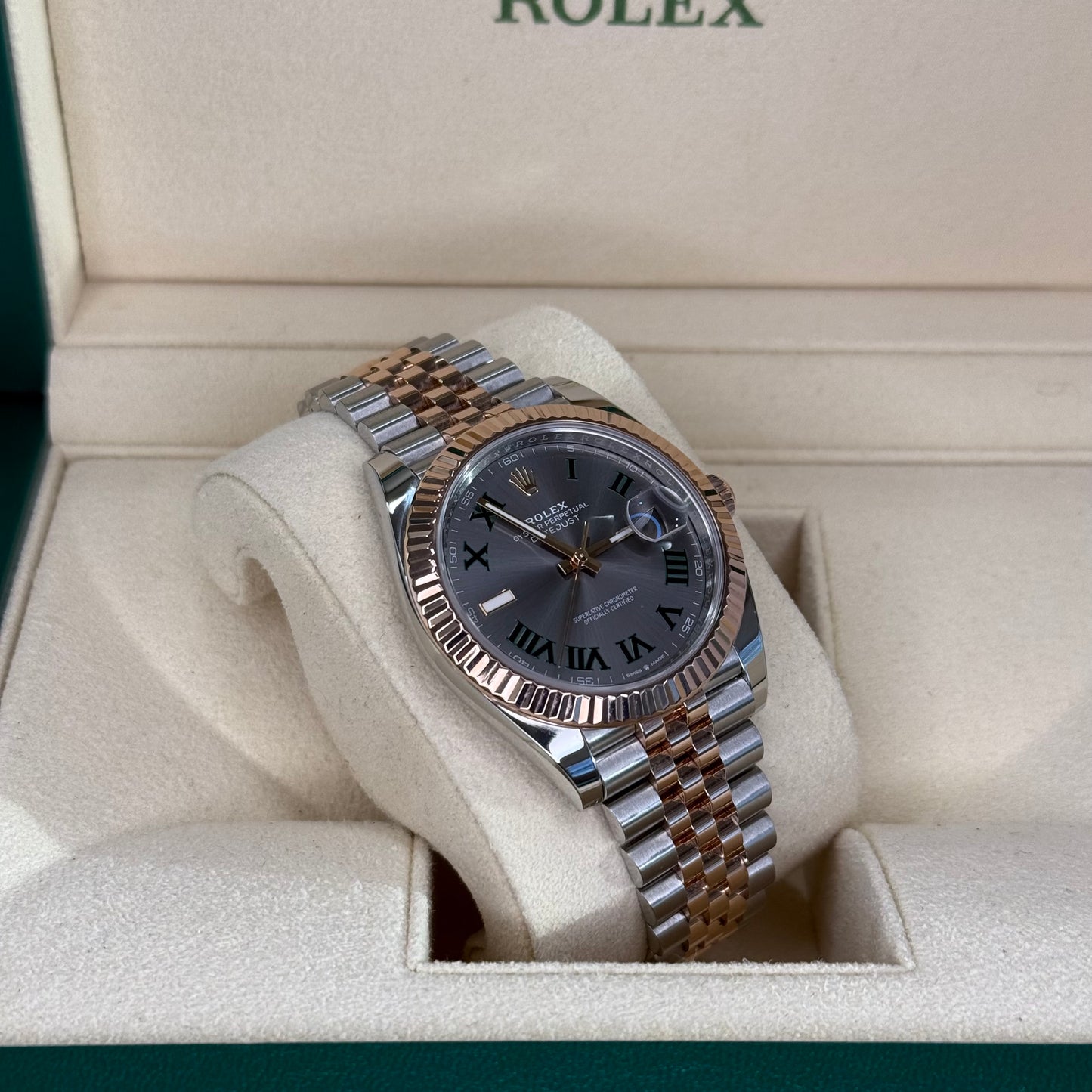 Rolex Wimbeldon Date Just 41