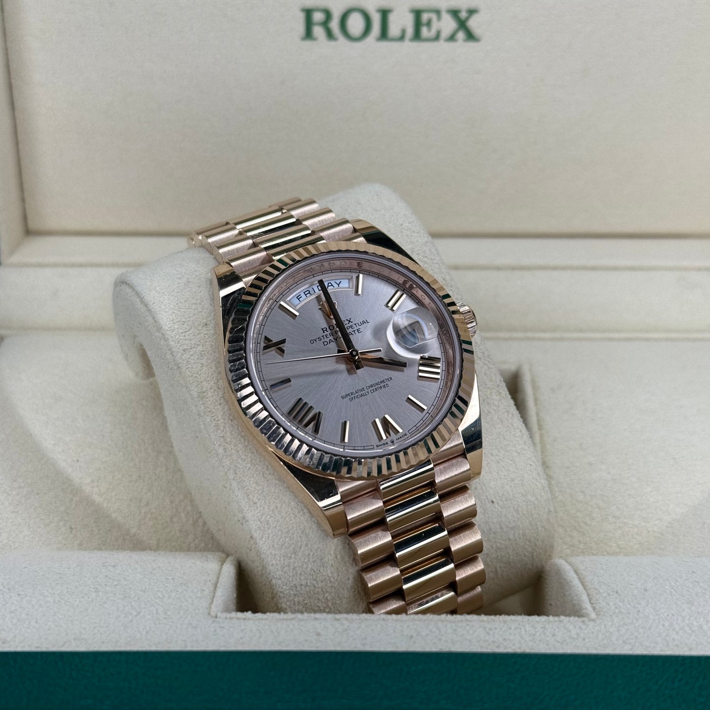 Rolex Day Date 40 Sundust