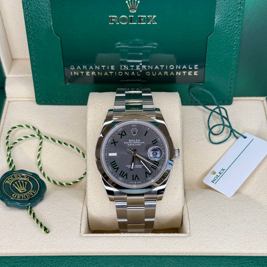 Rolex Wimbledon Date Just 41mm