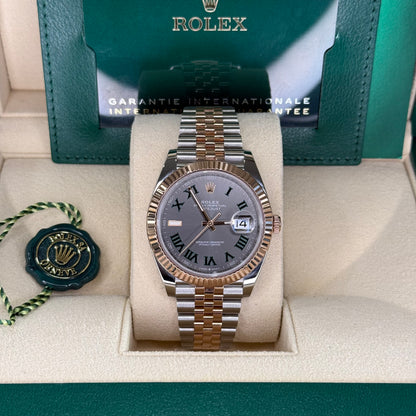 Rolex Wimbeldon Date Just 41