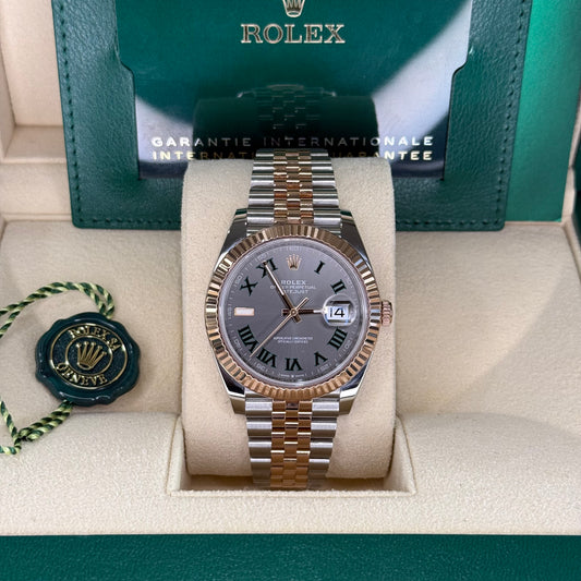 Rolex Wimbeldon Date Just 41