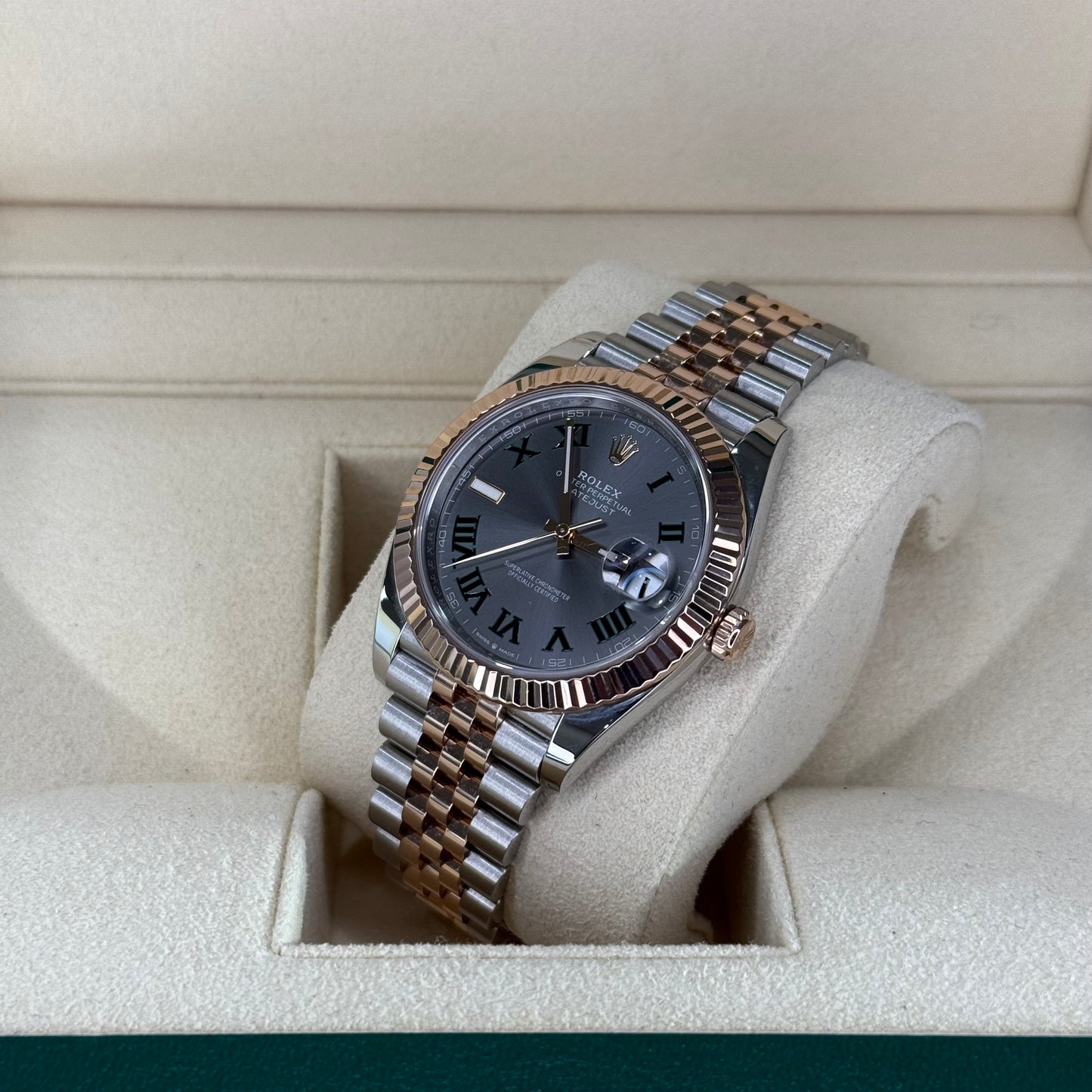 Rolex Wimbeldon Date Just 41