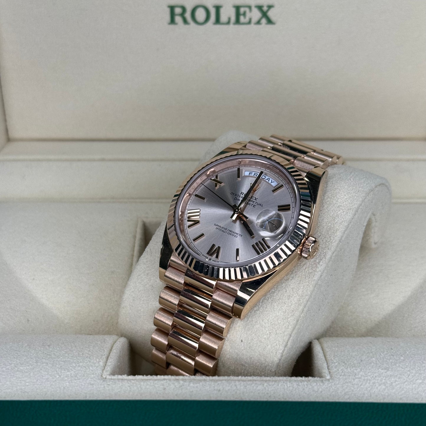 Rolex Day Date 40 Sundust