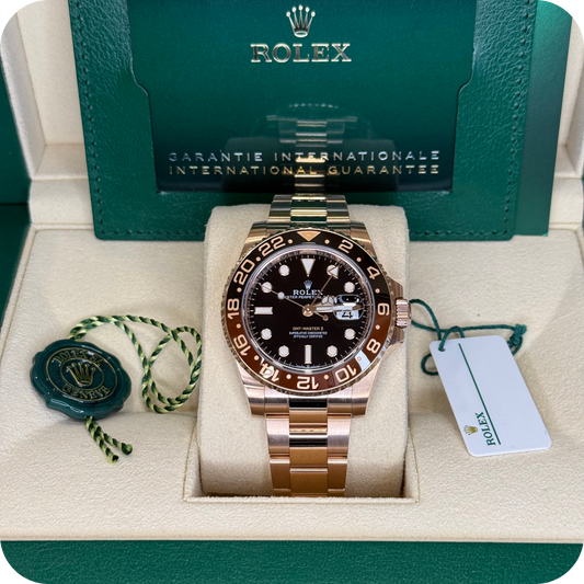 Rose Gold GMT Rootbeer
